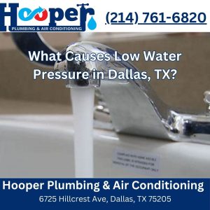 What Causes Low Water Pressure in Dallas, TX?